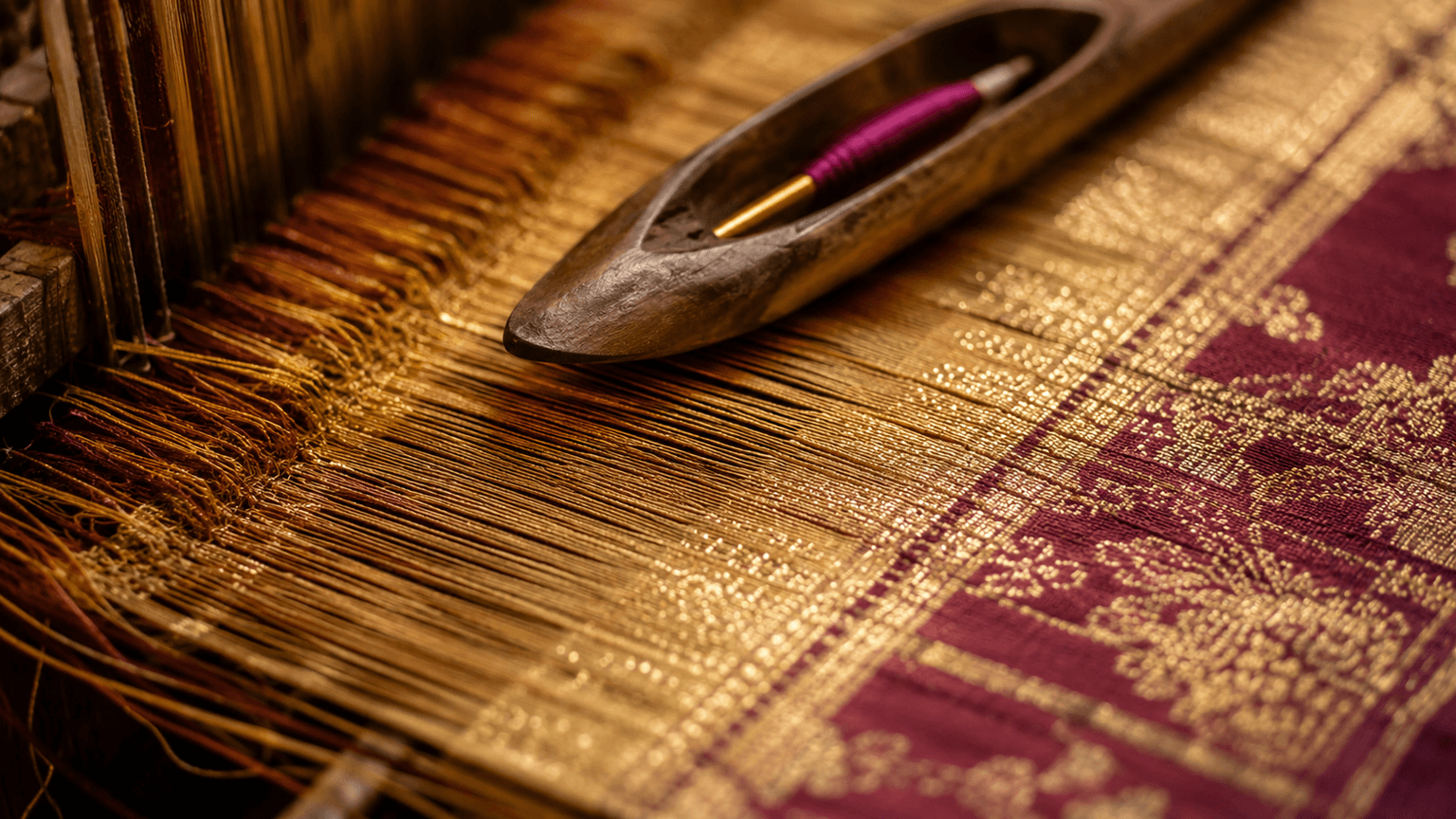 Zari and Banarasi weaving heritage