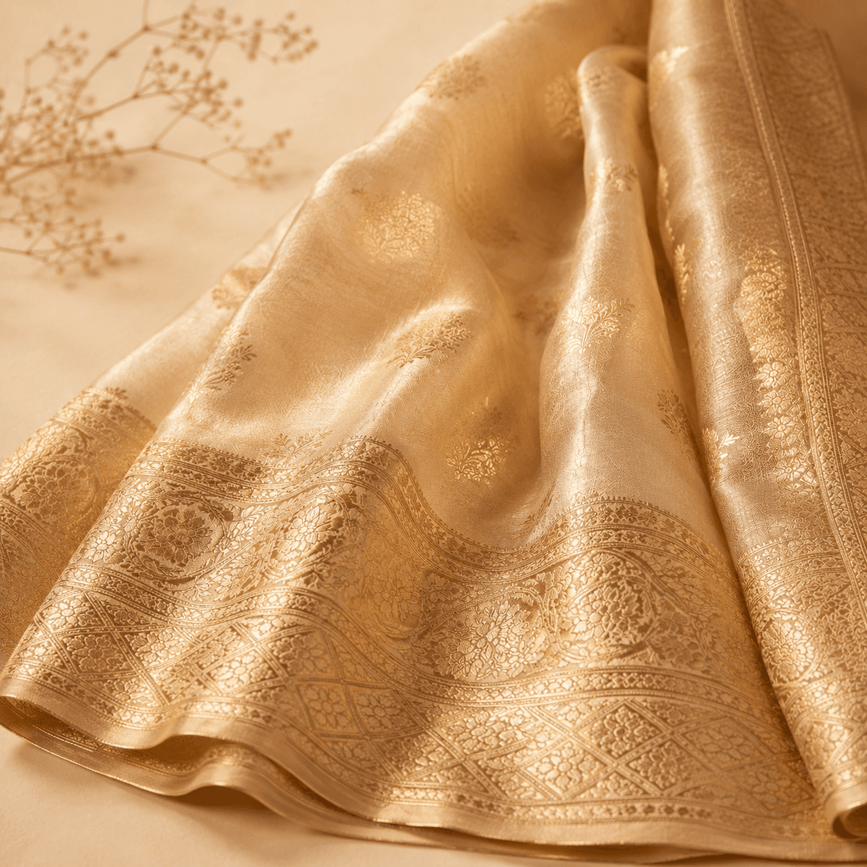 Tissue Sarees