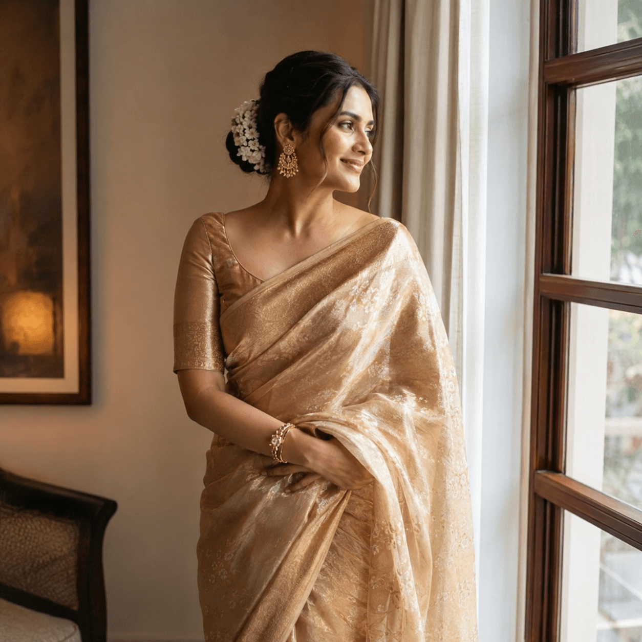 Banarasi Art Silk Instagram post